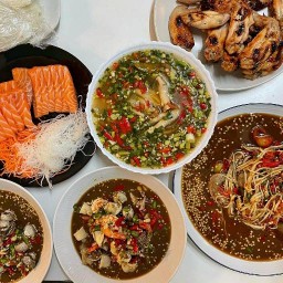 อาหารอีสาน ปลาเผารสเด็ด🌶🔥 สรรพาวุธ