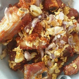 ซี่โครงหมูทอด