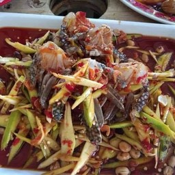ตำยำมะม่วง/กระท้อนปูม้า