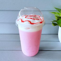 นมชมพูเย็น