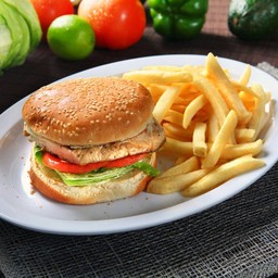 Grilled Chicken Breast Burger