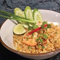 ข้าวผัดมันกุ้ง