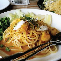 สปาเก็ตตี้โบโลเนสไก่