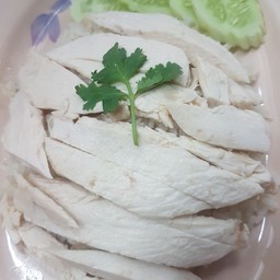 ข้าวมันไก่ต้มเนื้อหน้าอก