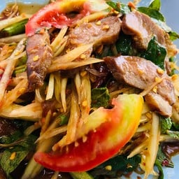 Pork in Mortar with Fermented Fish Sauce