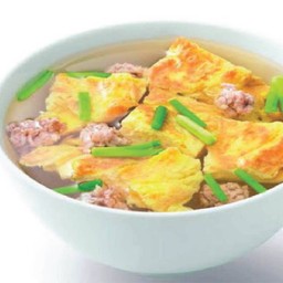 แกงจืดไข่น้ำหมูสับ