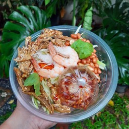 ยำมะม่วงปลากรอบ รสเด็ด🔥