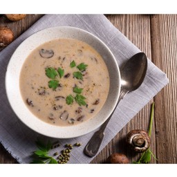 Mushrooms Creamy Soup