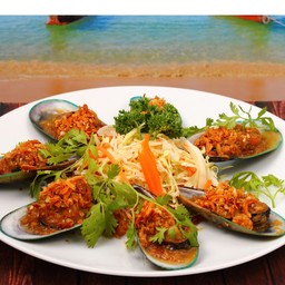 Baked Mussels
