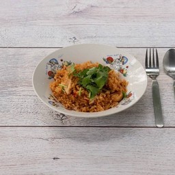 ข้าวผัดต้มยำหมู