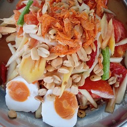 ตำไทยไข่เค็ม