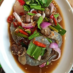 เหลากุ้งหอยแครง