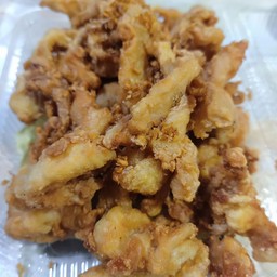 ไก่ทอดกระเทียมเป็นกับข้าว