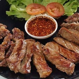 สเต๊กเซอลอยโคขุนจิ้มแจ่วแสนอร่อย
