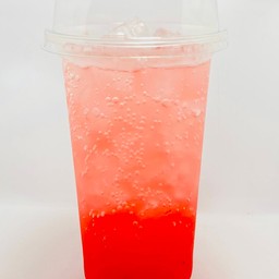 น้ำสตรอเบอร์รี่โซดา