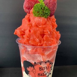 สตอเบอรี่สมูทตี้โยเกิร์ต