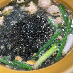 แกงจืดเต้าหู้หมูสับ