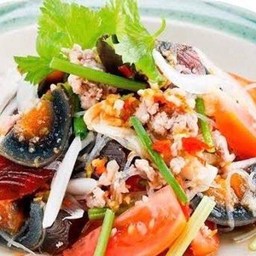 ยำไข่เยี่ยวม้า