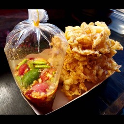 ส้มตำทอด