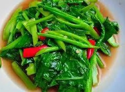 ผัดคพน้าน้ำมันหอย