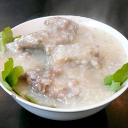 โจ๊กกระดูกหมู