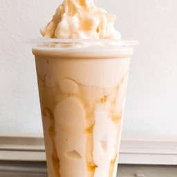 นมสดคาราเมลปั่น