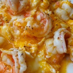 Lava Egg Shrimp Rice