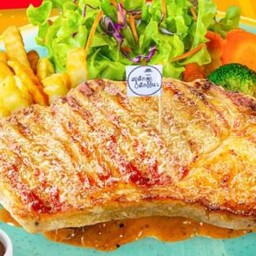 สเต็กสันคอหมู