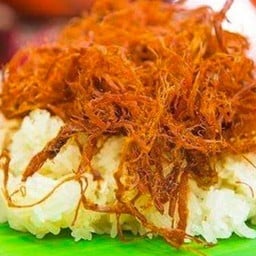 ข้าวเหนียวหมูฝอย