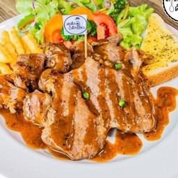 สเต็กเนื้อโคขุน