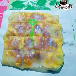 โรตีกล้วย+ไส่ไข่