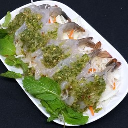 กุ้งแช่น้ำปลา