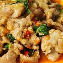 ผัดกะเพราหมู