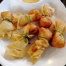 ถุงทองไส้กุ้งทอด