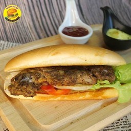 แซนวิชเคบับเนื้อ