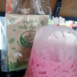 เครื่องดื่ม ใส่ถุงกระดาษ