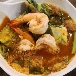 แกงส้มชะอมกุ้ง