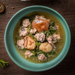 แกงจืดผัดกาดขาวหมูสับ