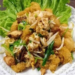 กระเพาะปลาผัดแห้ง