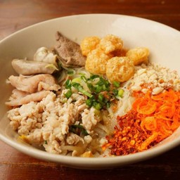 เส้นหมี่ขาว แห้งต้มยำ
