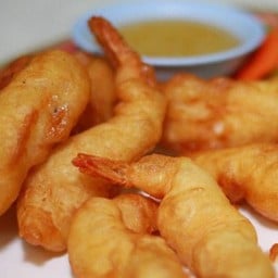กุ้งชุบแป้งทอด