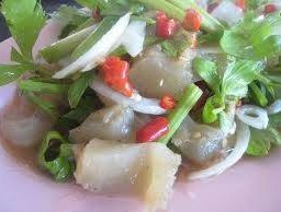 ยำเอ็นหมู