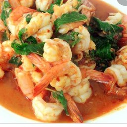 กระเพรากุ้ง