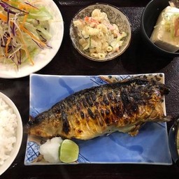 Saba Shioyaki set