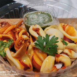 หมึกกล้วยลวกจิ้ม  เพชรเกษม69