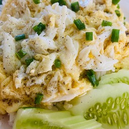 ข้าวไข่ข้นปู