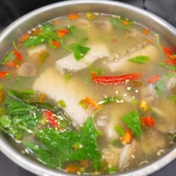 ต้มยำเนื้อปลาเก๋า