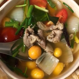 ต้มส้มฮ้วนไข่