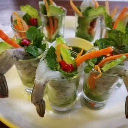 กุ้งแช่น้ำปลา