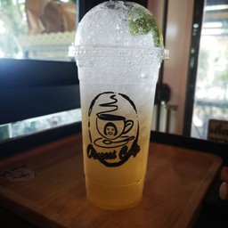 น้ำผึ้งมะนาวโซดาเย็น